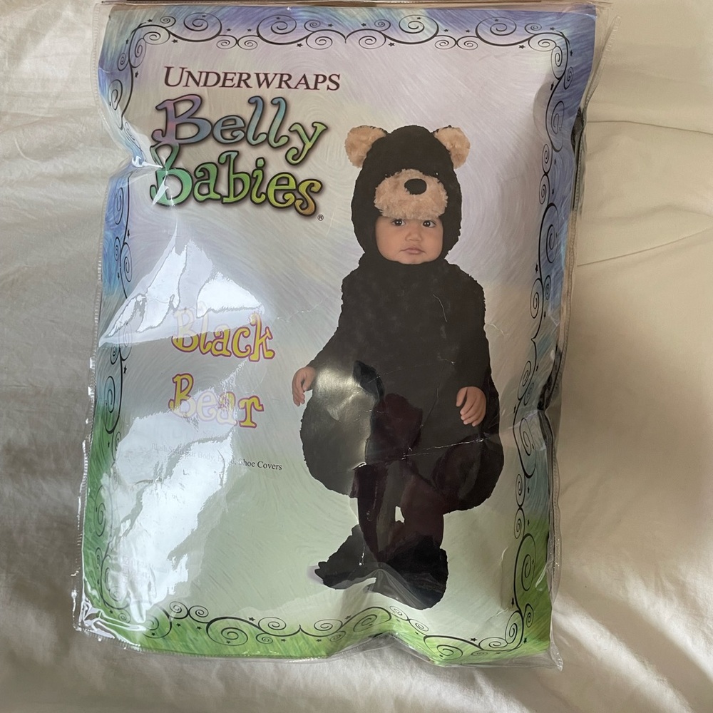Belly Babies Teddy Bear Costume for Kids - Brown